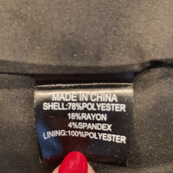 Supply & Demand Open Cold Elbow Black Blazer - Picture 7 of 10